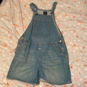 Gap kids short overalls, size XXL